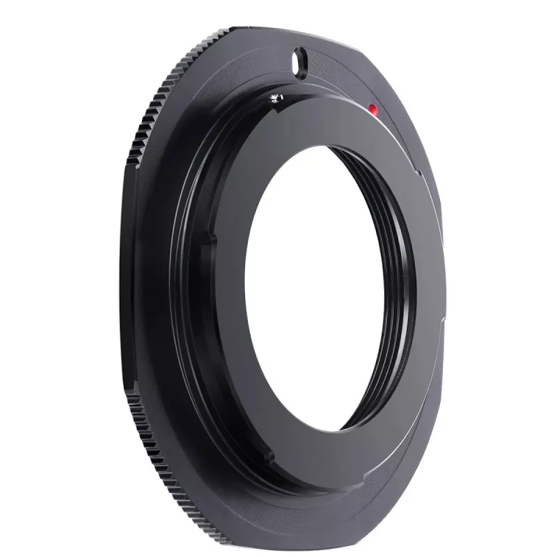 K&F Concept PRO objektyvo tvirtinimo adapteris Canon EOS EF/EF-S prie M42 korpuso – juodas