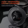 K&F Concept PRO objektyvo tvirtinimo adapteris Canon EOS EF/EF-S prie M42 korpuso – juodas