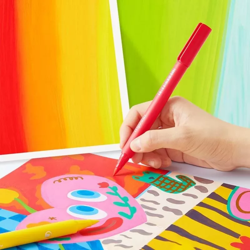 Mideer Acrylic Markers 12 vnt. rinkinys MD1259