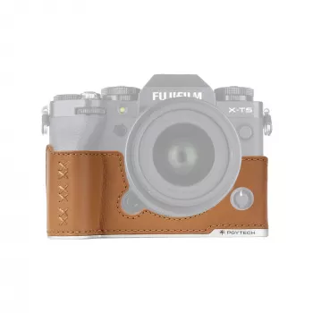 PGYTECH Odinis fotoaparato pusdėklas Fujifilm X-T5 rudas