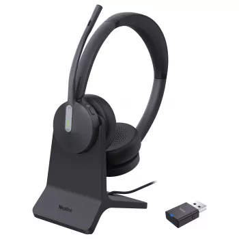 Yealink Headset WH64 Hybrid Dual su Įkrovimo Stovu