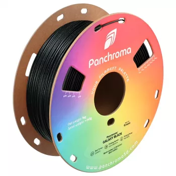 Polymaker Panchroma PLA Galaxy 1.75mm Black 1kg 3D spausdinimo filamentas