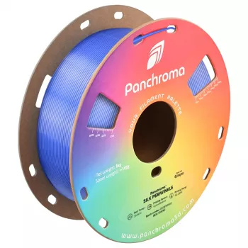 Polymaker Panchroma PLA Silk 3D spausdintuvo gija, 1,75 mm, 1 kg, Periwinkle