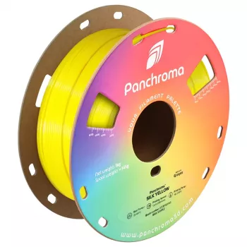 Polymaker Panchroma PLA Silk 3D spausdintuvo kaitinamoji gija, 1.75 mm, 1 kg, geltona
