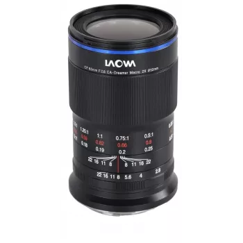 LAOWA Venus Optics 65 mm f/2.8 2x Ultra Macro APO objektyvas, skirta Fujifilm X