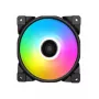 PCCOOLER 120mm Halo FRGB korpuso ventiliatorius - 1000-2000 RPM - 29.1 dBA - 68 CFM