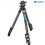 Leofoto LSR-284C+LH-30 CNC Tripod su niveliavimo pagrindu ir paniravimo spaustuku, 4 sekcijų 28/25/22/19mm