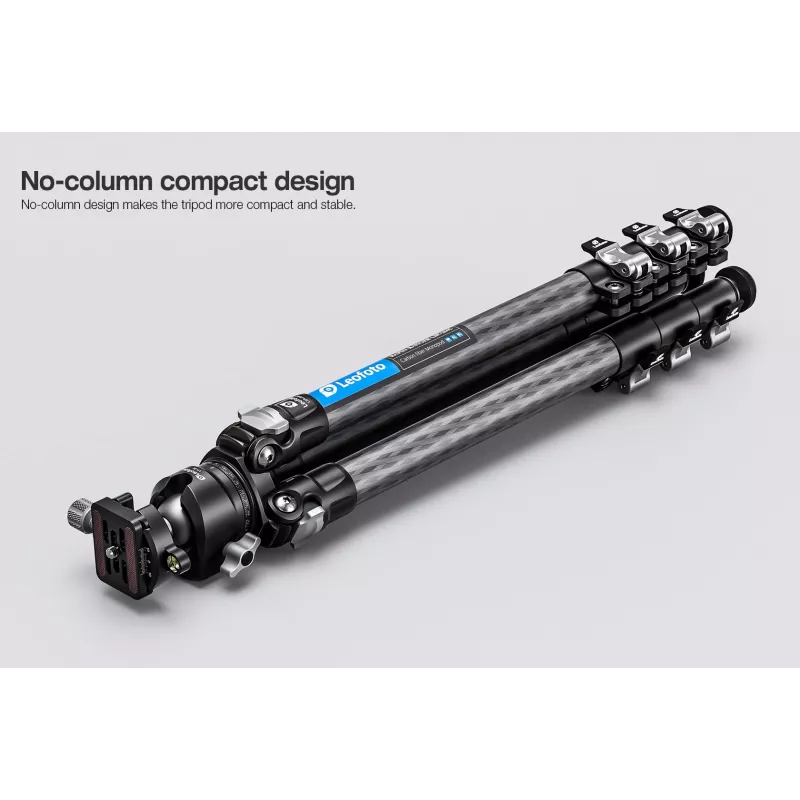 Leofoto LSR-284C+LH-30 CNC Tripod su niveliavimo pagrindu ir paniravimo spaustuku, 4 sekcijų 28/25/22/19mm