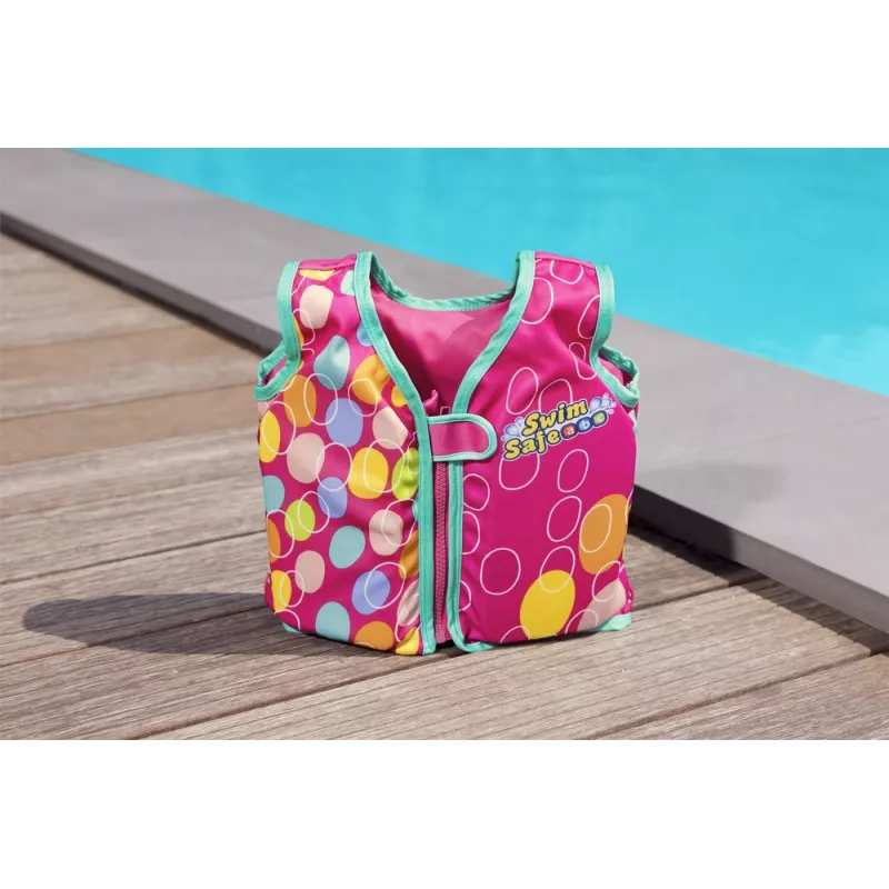 Bestway 32176 Plaukimo liemenė Rožinė 51 cm