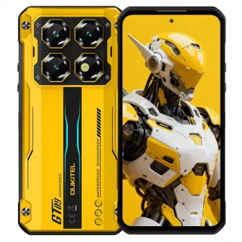 OUKITEL WP60 5G 7.2 col. 12/512GB 10000mAh išmanusis telefonas geltonas