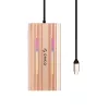 ORICO XDR 12-in-1 USB-C Docking Station RGB, 2x USB-A, 1x USB-C PD 100W, 2x HDMI 4K 60Hz, VGA, RJ45 Gigabit, SD & microSD Card Reader - Rose Gold