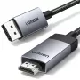 Ugreen DP119 DisplayPort į HDMI adapterio laidas 4K 60Hz 1m pilkas