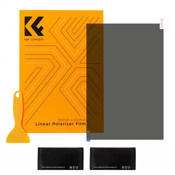 K&F Concept Polarizuojanti plėvelė 300x200mm (30x20cm) su priedais KF31.074