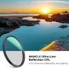K&F Concept Nano-X Ultra-Low Reflection Circular Polarizer Filter 95mm