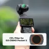 K&F Concept Cirkuliacinis poliarizacinis filtras CPL HD MRC 12 sluoksnių, skirtas DJI Osmo Pocket 3 (KF01.2532)