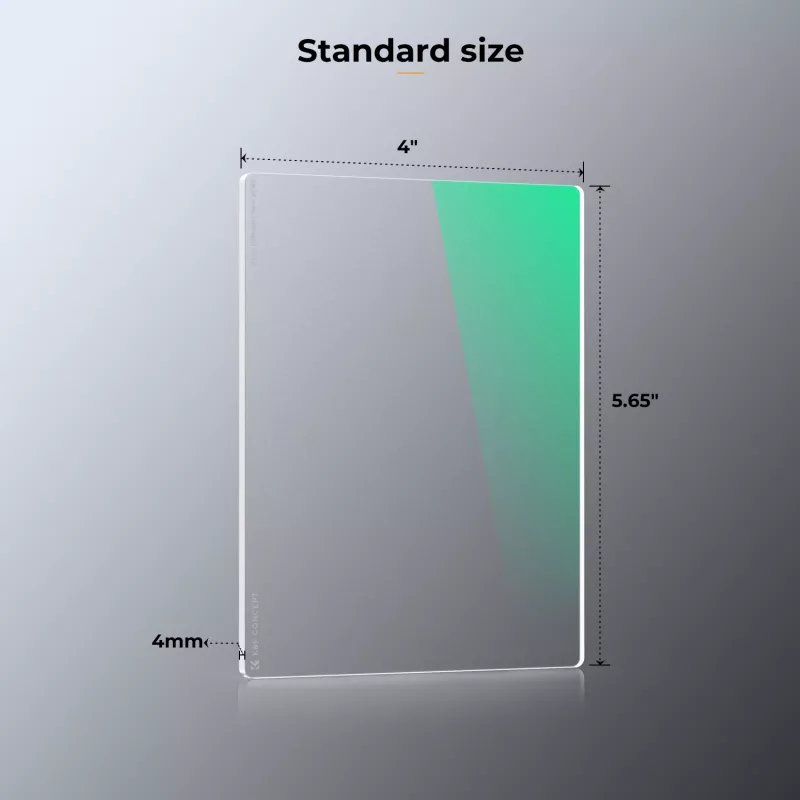 K&F Concept Black Mist 1/4 Filtras 4x5.65 colio matte box sistemai (KF01.2451)
