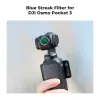 KF Filtr Blue Streak Anamorphic Filter + Tempered Glass Screen Protector 2-in-1, skirta DJI Osmo Pocket 3 / 4