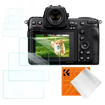 KF 6 vnt. rinkinys 9H grūdinto stiklo ekrano apsauga Nikon Z9 Z8