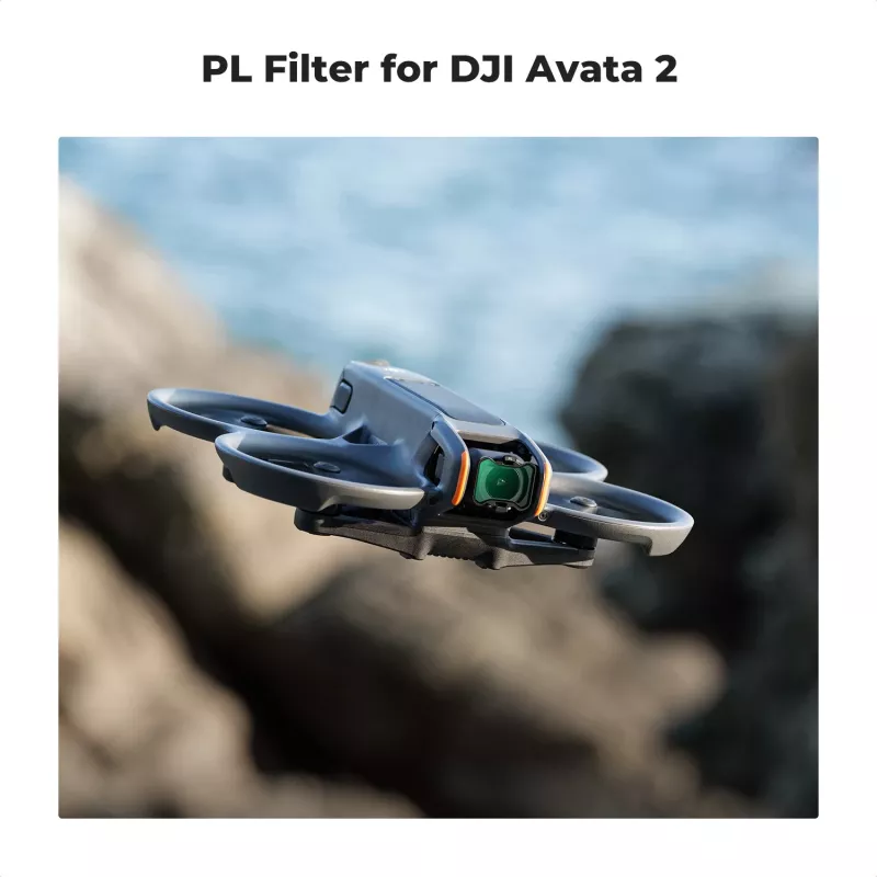 K&F Concept Nano-X Circular Polarizer Filtras, skirtas DJI Avata 2 dronui (KF01.2699)