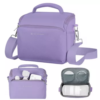 K&F Concept Sling Camera Bag for DSLR Drone Gimbal, Purple, KF13.179V7
