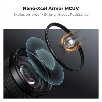 K&F Nano-X MRC UV filtras 46 mm – Armor UV Ultraviolet