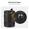 K&F Concept Waterproof Lens Pouch Case Small 12x8cm su pūstuvu - Juoda