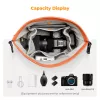 K&F Concept Crossbody Sling Bag 5L Orange for Camera Phone