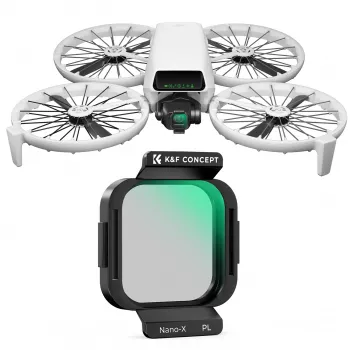 K&F Concept Nano-X 8K Ultra HD cirkuliacinis poliarizacinis filtras, skirtas DJI Flip dronui (KF01.3080)