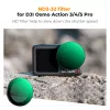 K&F Concept Nano-X Series kintamo tankio ND filtras ND2-ND32, skirtas DJI Osmo Action 3/4/5 Pro