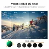 KF Concept Nano-X Variable ND Filter ND32-512 Gray for DJI Osmo Action 3/4/5 Pro