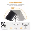 K&F Concept U-Shape 4-in-1 Curved Reflector 180x60cm su šviesos stovu ir nešiojimo krepšiu