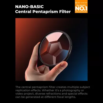 K&F Concept Kaleidoscope Filter 6x Hexagonal 77mm KF01.2806V1