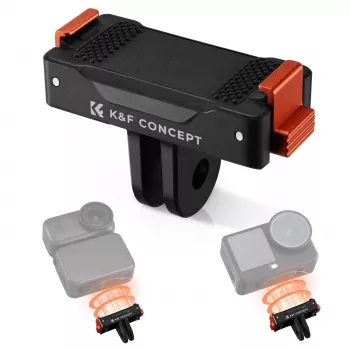 Magnetinis greito atlaisvinimo laikiklis su magnetu, skirtas DJI Osmo Action 6 / Nano / GoPro tvirtinimui KF12.0030