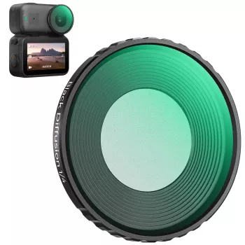 K&F Concept Nano-X Black Diffusion 1/4 filtras, skirtas DJI Osmo Nano, su dėklu