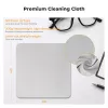 KF Microfiber Cleaning Cloth 30x30cm 200gsm 3-Pack optikai, objektyvams ir ekranams
