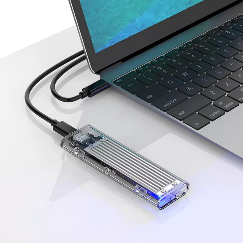 ORICO TCM2-C3 M.2 NVMe SSD korpusas USB-C 10Gbps – pilka