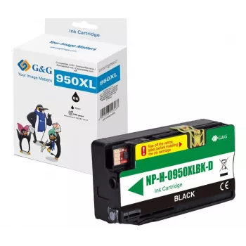 G&G Ninestar suderinama rašalo kasetė HP 950XL juoda