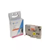 G&G BB-B-G-431 Label Tape Compatible with Brother TZe-431, Red Tape/Black Print, 12mm x 8m, Laminated PET