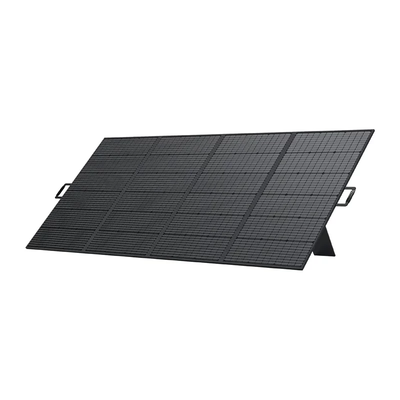 FOSSIBOT SP420 420W nešiojamas saulės kolektorius (juodas)