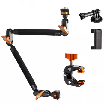 K&F Concept Magic Arm 22 colių + Super Clamp Crab Clamp 1/4 3/8 KF31.201