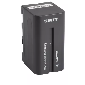 SWIT S-8770 4400mAh 7.2V Li-Ion NP-F serijos akumuliatorius su D-Tap jungtimi