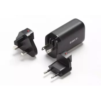 SWIT ELECTRONICS UC-2065 65W GaN kelioninis įkroviklis nešiojamiesiems kompiuteriams ir kitiems įrenginiams