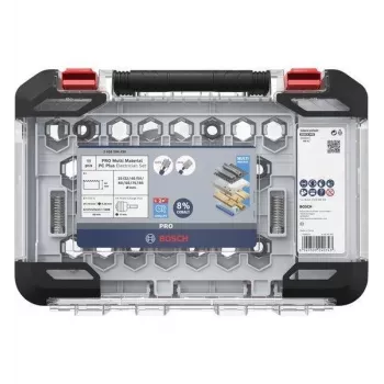 Bosch Professional Progressor Multi Material PC Plus Holesaw Set 11-Piece
