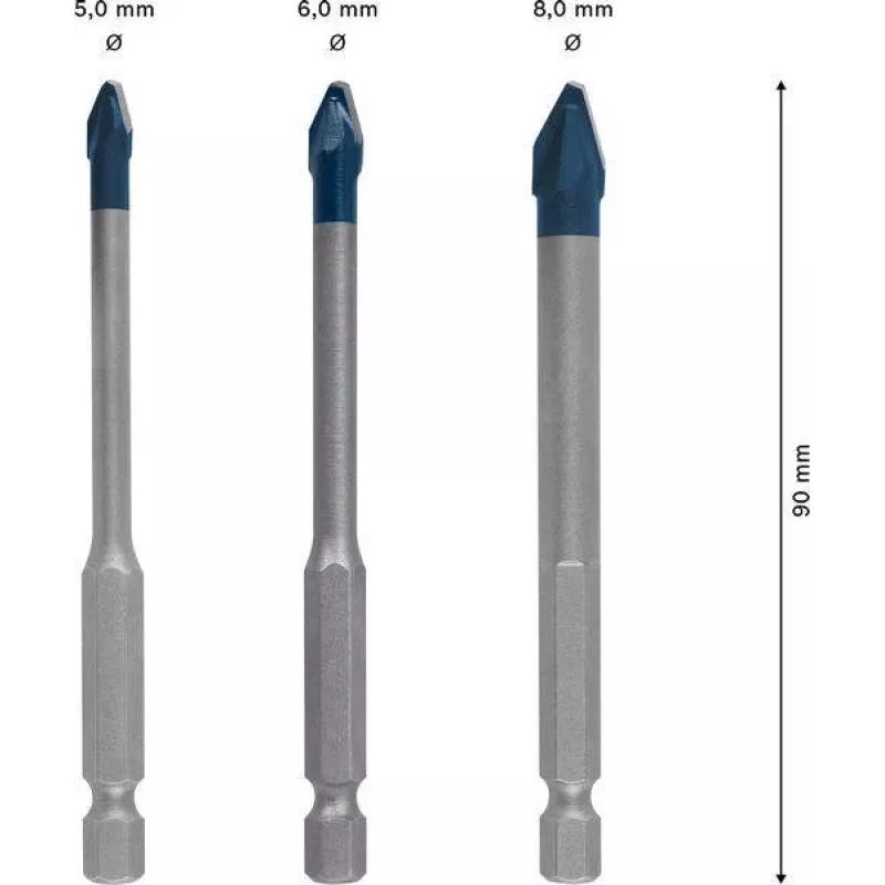 Bosch 2608902312 HardCeramic grąžtas 6 mm Expert HEX-9