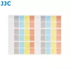 JJC 120x atminties kortelių etiketės lipdukai žymėjimui SD MicroSD CF XQD