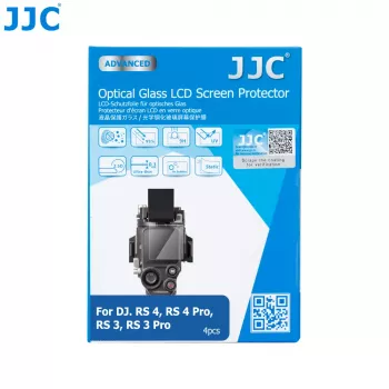 JJC 4x Grįžtamasis stiklo ekrano apsauginis stiklas, skirtas DJI RS 3 / RS 3 Pro / RS 4 / RS 4 Pro gimbalo LCD