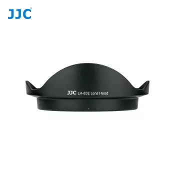 JJC objektyvo gaubtas Canon EW-83E – žiedlapio formos, bajonetinis tvirtinimas, juodas