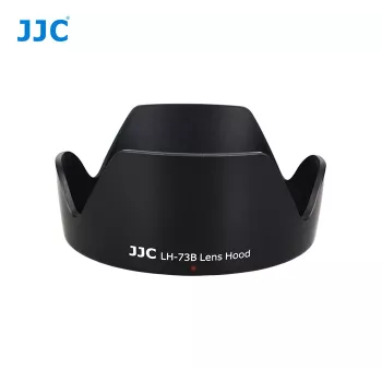 JJC Objektyvo gaubtas, skirtas Canon EW-73B – žiedlapio tipo, bajonetinis tvirtinimas, juodas
