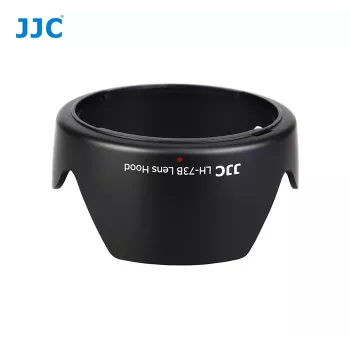 JJC Objektyvo gaubtas, skirtas Canon EW-73B – žiedlapio tipo, bajonetinis tvirtinimas, juodas