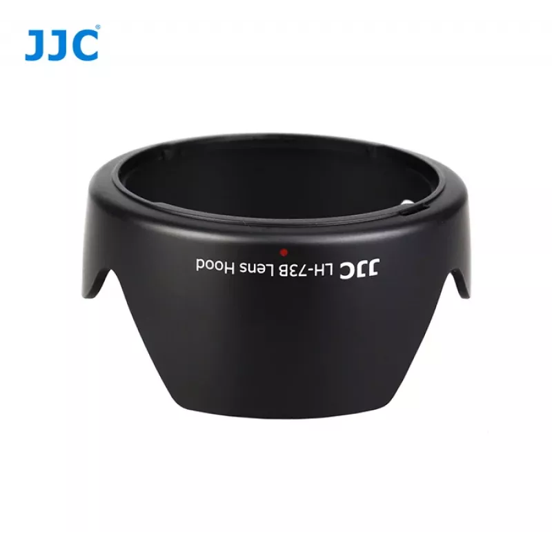 JJC Objektyvo gaubtas, skirtas Canon EW-73B – žiedlapio tipo, bajonetinis tvirtinimas, juodas